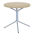 Schaffner PIX Table bistrot rabattable Ø60cm Galvanisé à chaud 02 Sable Pastel 15 