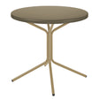 Schaffner PIX Table bistrot rabattable Ø60cm Marron Pastel 83 Champagne 85 