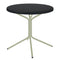 Schaffner PIX Table bistrot rabattable Ø60cm Vert Pastel 64 Noir 91 