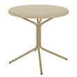 Schaffner PIX Table bistrot rabattable Ø80cm Marron Pastel 83 Sable Pastel 15 