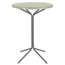 Schaffner PIX Table haute bistrot rabattable Ø60cm Graphite 73 Vert Pastel 64 