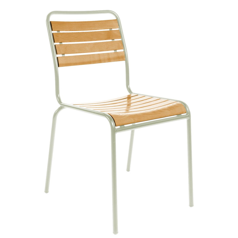 Schaffner Rigi chaise à lattes Vert Pastel 64 Laqué 92 