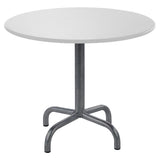 Schaffner Rigi Table d'appoint rabattable Ø60cm Anthracite 77 Blanc 90 
