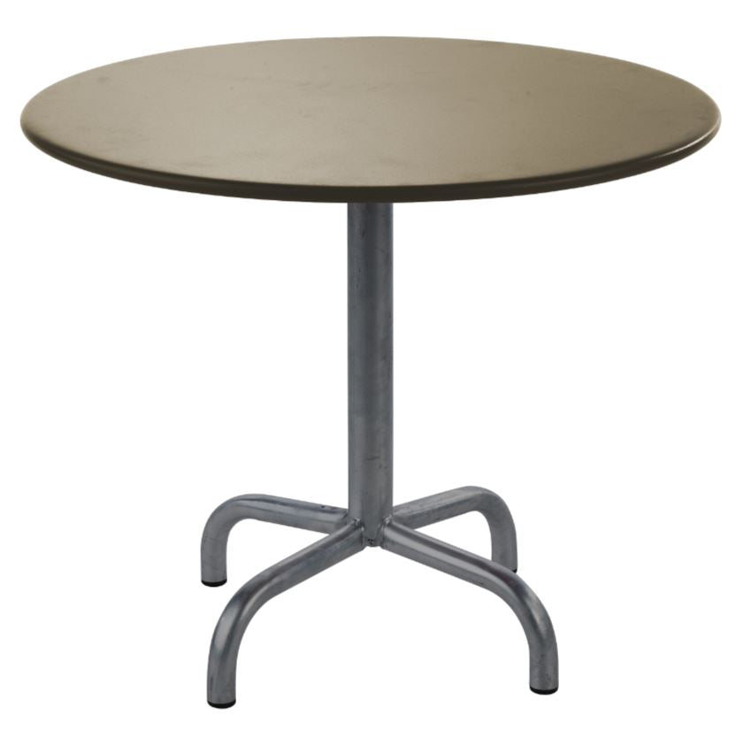 Schaffner Rigi Table d'appoint rabattable Ø60cm Anthracite 77 Champagne 85 