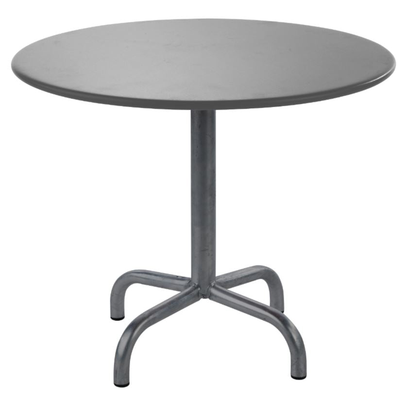 Schaffner Rigi Table d'appoint rabattable Ø60cm Anthracite 77 Gris Argent 78 