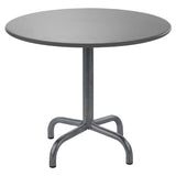 Schaffner Rigi Table d'appoint rabattable Ø60cm Anthracite 77 Gris Argent 78 