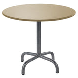 Schaffner Rigi Table d'appoint rabattable Ø60cm Anthracite 77 Marron Pastel 83 