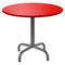 Schaffner Rigi Table d'appoint rabattable Ø60cm Anthracite 77 Rouge 30 