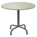 Schaffner Rigi Table d'appoint rabattable Ø60cm Anthracite 77 Vert Pastel 64 