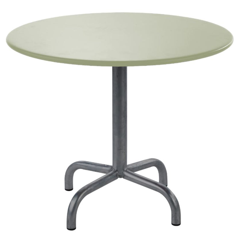 Schaffner Rigi Table d'appoint rabattable Ø60cm Anthracite 77 Vert Pastel 64 