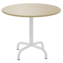 Schaffner Rigi Table d'appoint rabattable Ø60cm Blanc 90 Sable Pastel 15 