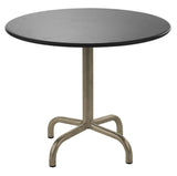 Schaffner Rigi Table d'appoint rabattable Ø60cm Champagne 85 Graphite 73 