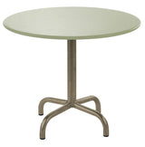 Schaffner Rigi Table d'appoint rabattable Ø60cm Champagne 85 Vert Pastel 64 