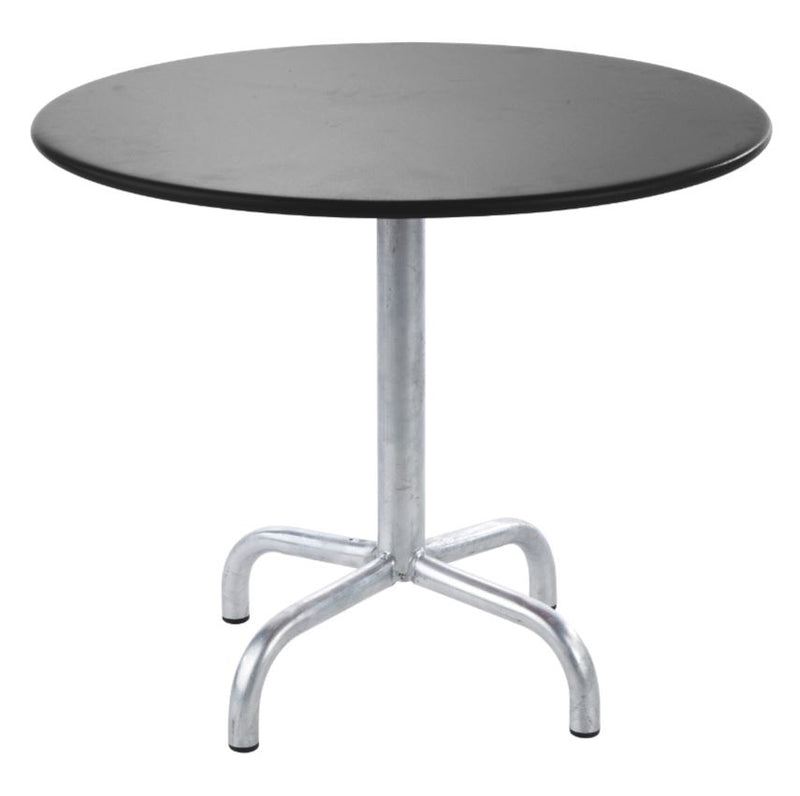 Schaffner Rigi Table d'appoint rabattable Ø60cm Galvanisé à chaud 02 Graphite 73 