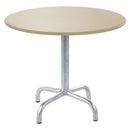 Schaffner Rigi Table d'appoint rabattable Ø60cm Galvanisé à chaud 02 Sable Pastel 15 
