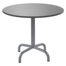 Schaffner Rigi Table d'appoint rabattable Ø60cm Graphite 73 Gris Argent 78 