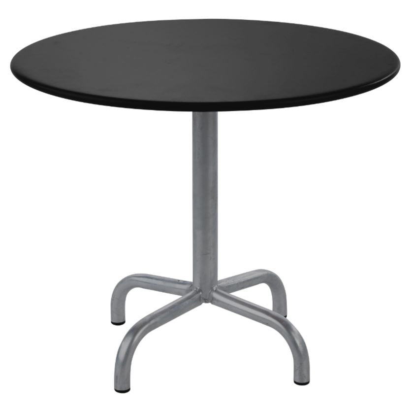 Schaffner Rigi Table d'appoint rabattable Ø60cm Graphite 73 Noir 91 