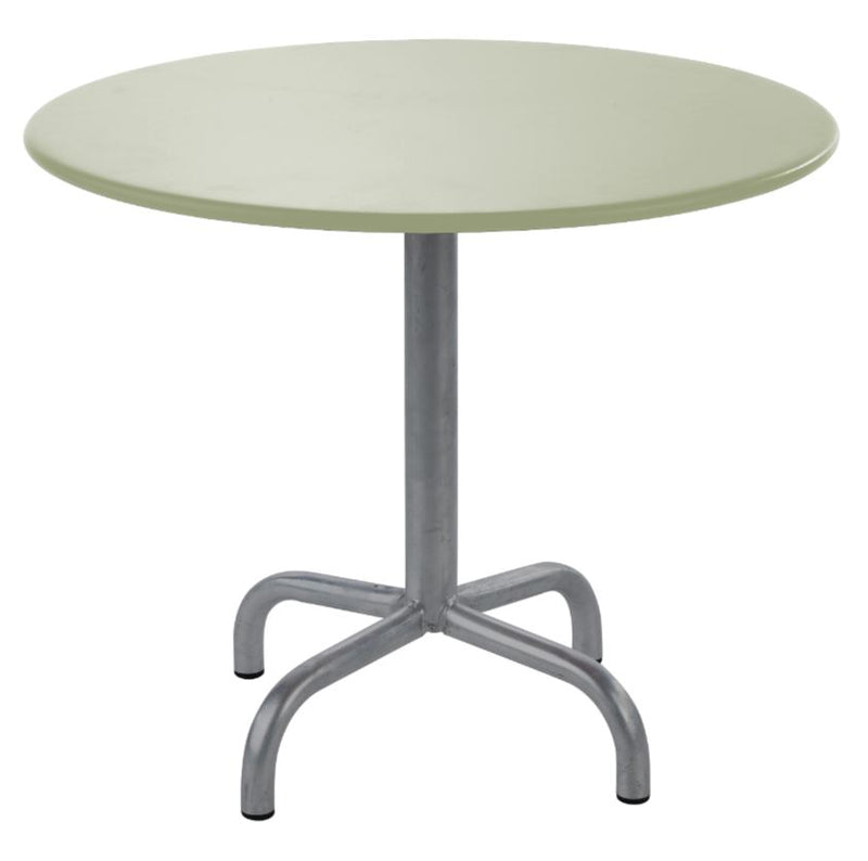 Schaffner Rigi Table d'appoint rabattable Ø60cm Graphite 73 Vert Pastel 64 