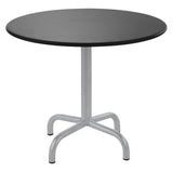 Schaffner Rigi Table d'appoint rabattable Ø60cm Gris Argent 78 Anthracite 77 
