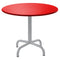 Schaffner Rigi Table d'appoint rabattable Ø60cm Gris Argent 78 Rouge 30 