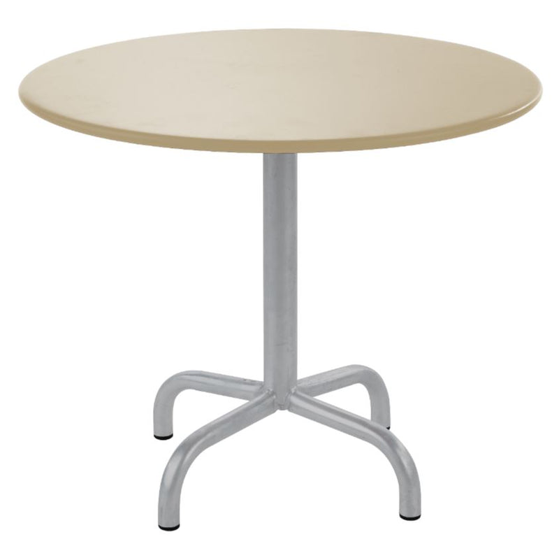 Schaffner Rigi Table d'appoint rabattable Ø60cm Gris Argent 78 Sable Pastel 15 