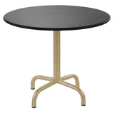 Schaffner Rigi Table d'appoint rabattable Ø60cm Marron Pastel 83 Anthracite 77 