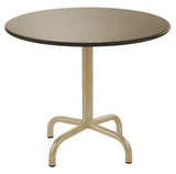 Schaffner Rigi Table d'appoint rabattable Ø60cm Marron Pastel 83 Champagne 85 