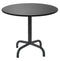 Schaffner Rigi Table d'appoint rabattable Ø60cm Noir 91 Anthracite 77 