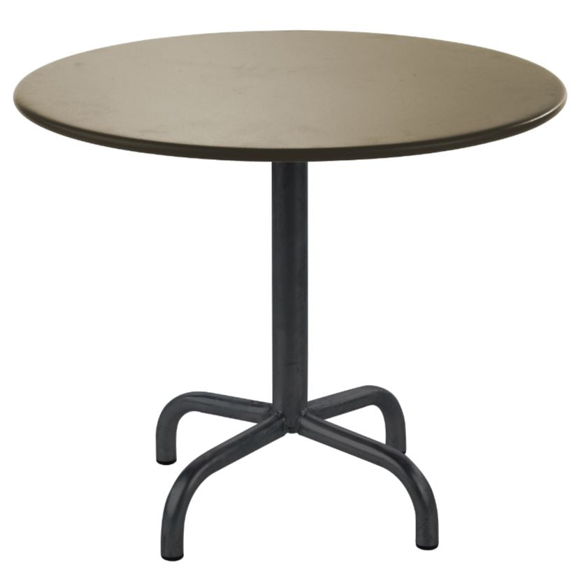 Schaffner Rigi Table d'appoint rabattable Ø60cm Noir 91 Champagne 85 