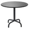 Schaffner Rigi Table d'appoint rabattable Ø60cm Noir 91 Graphite 73 