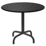Schaffner Rigi Table d'appoint rabattable Ø60cm Noir 91 Noir 91 
