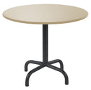 Schaffner Rigi Table d'appoint rabattable Ø60cm Noir 91 Sable Pastel 15 
