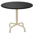 Schaffner Rigi Table d'appoint rabattable Ø60cm Sable Pastel 15 Noir 91 