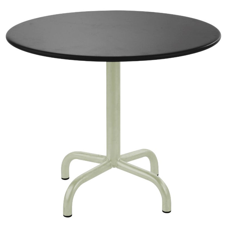 Schaffner Rigi Table d'appoint rabattable Ø60cm Vert Pastel 64 Anthracite 77 