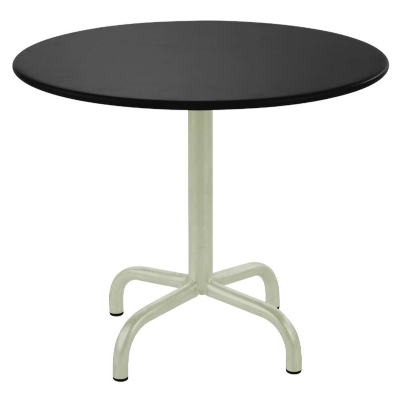 Schaffner Rigi Table d'appoint rabattable Ø60cm Vert Pastel 64 Noir 91 