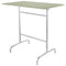 Schaffner Rigi Table haute rabattable 120x70cm Galvanisé à chaud 02 Vert Pastel 64 