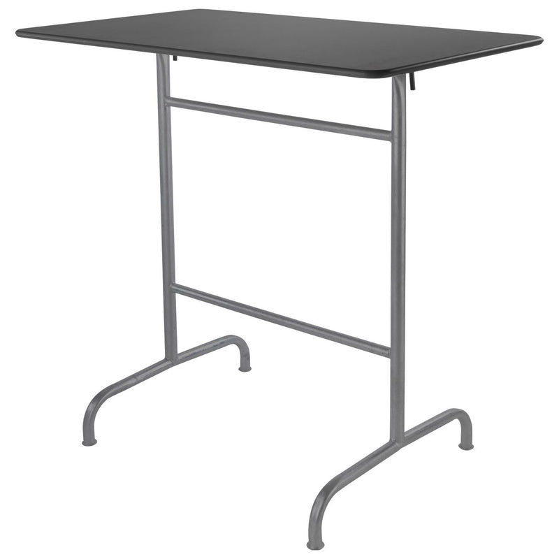 Schaffner Rigi Table haute rabattable 120x70cm Graphite 73 Graphite 73 