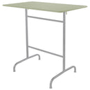Schaffner Rigi Table haute rabattable 120x70cm Gris Argent 78 Vert Pastel 64 