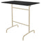 Schaffner Rigi Table haute rabattable 120x70cm Sable Pastel 15 Noir 91 