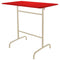 Schaffner Rigi Table haute rabattable 120x70cm Sable Pastel 15 Rouge 30 