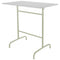 Schaffner Rigi Table haute rabattable 120x70cm Vert Pastel 64 Blanc 90 