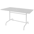 Schaffner Rigi Table repas rabattable 240x80cm Blanc 90 Blanc 90 