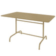 Schaffner Rigi Table repas rabattable 240x80cm Marron Pastel 83 Marron Pastel 83 