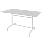 Schaffner Rigi Table repas rabattable 240x90cm Blanc 90 Blanc 90 