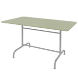 Schaffner Rigi Table repas rabattable 240x90cm Gris Argent 78 Vert Pastel 64 