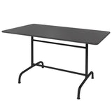 Schaffner Rigi Table repas rabattable 240x90cm Noir 91 Graphite 73 