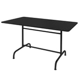 Schaffner Rigi Table repas rabattable 240x90cm Noir 91 Noir 91 