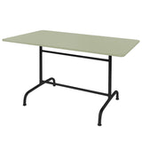Schaffner Rigi Table repas rabattable 240x90cm Noir 91 Vert Pastel 64 