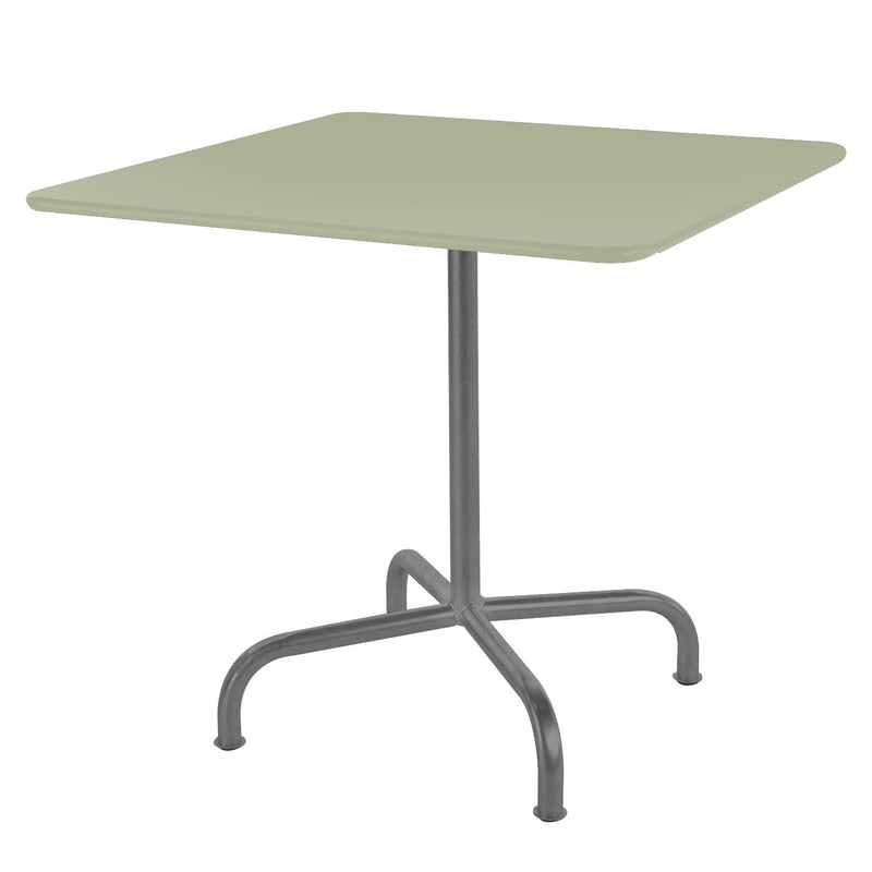 Schaffner Rigi Table repas rabattable 80x80cm Graphite 73 Vert Pastel 64 