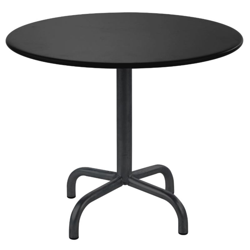 Schaffner Rigi Table repas rabattable ronde Ø80cm Noir 91 Noir 91 